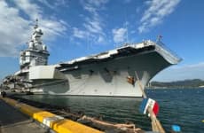 Russian Drone Detected Near French Aircraft Carrier in Malmö