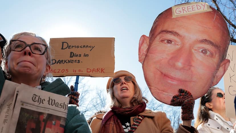 Bezos's Washington Post Decisions Spark Speculation