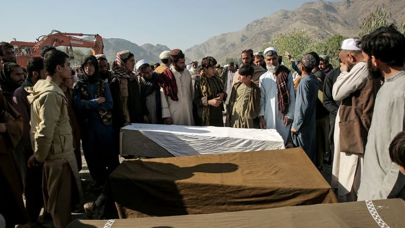 The aftermath of Pakistan’s air strikes in Afghanistan