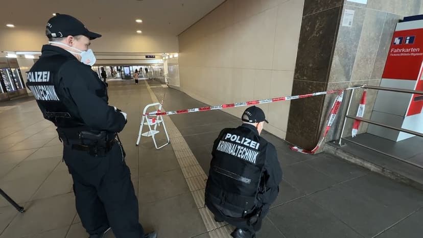 Man Attacks Jehovah's Witnesses with Knife at German Train Station
