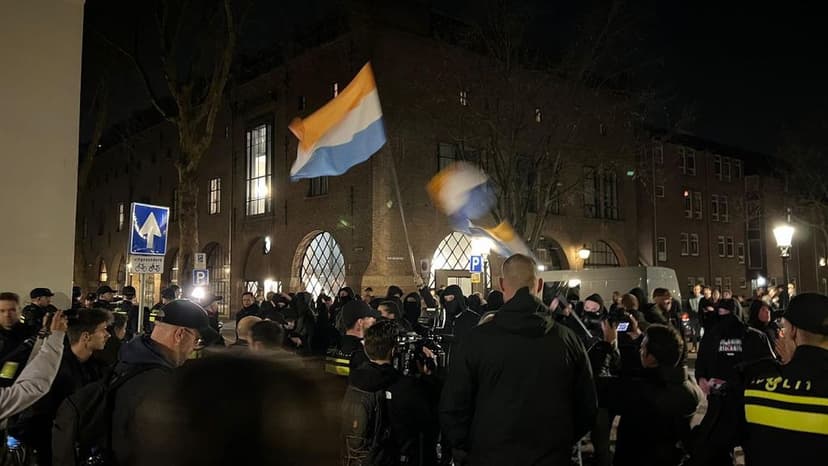 Far-Right Commemoration in Utrecht Leads to Confrontation Between Protesters