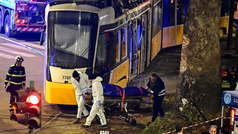 Twee doden en tientallen gewonden bij tramongeluk in Milaan