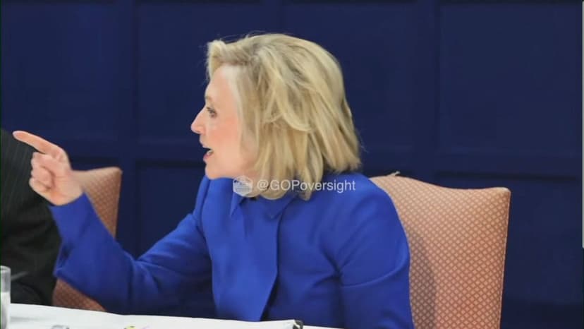 Hillary Clinton reportedly furious during closed Epstein hearing