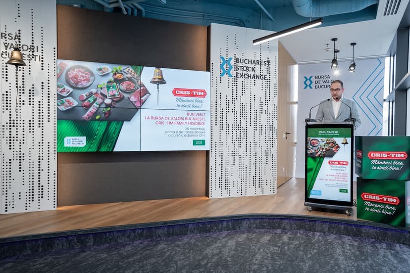 Cris-Tim May Replace Purcari Wineries in Bucharest Exchange's BET Index