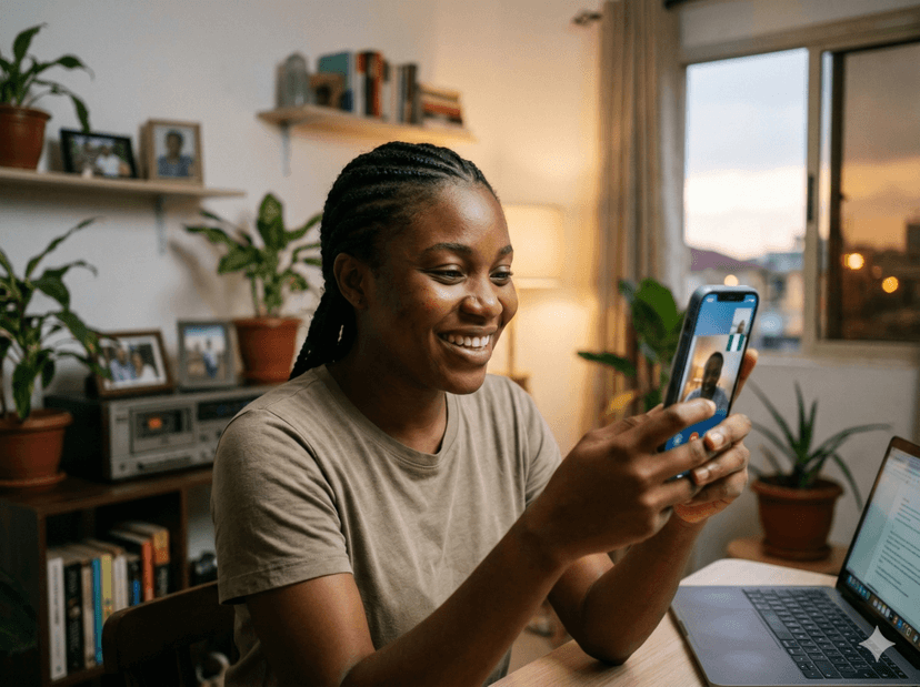 How Nigerians Are Using Random Video Chat to Beat Loneliness, Build Skills and Go Global