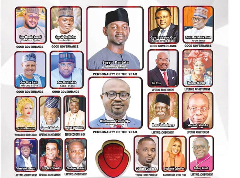 Vanguard Personality of the Year Award Highlights Challenges in Nigeria