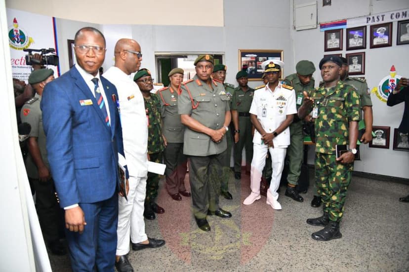 South African Army Chief visits National Defence College