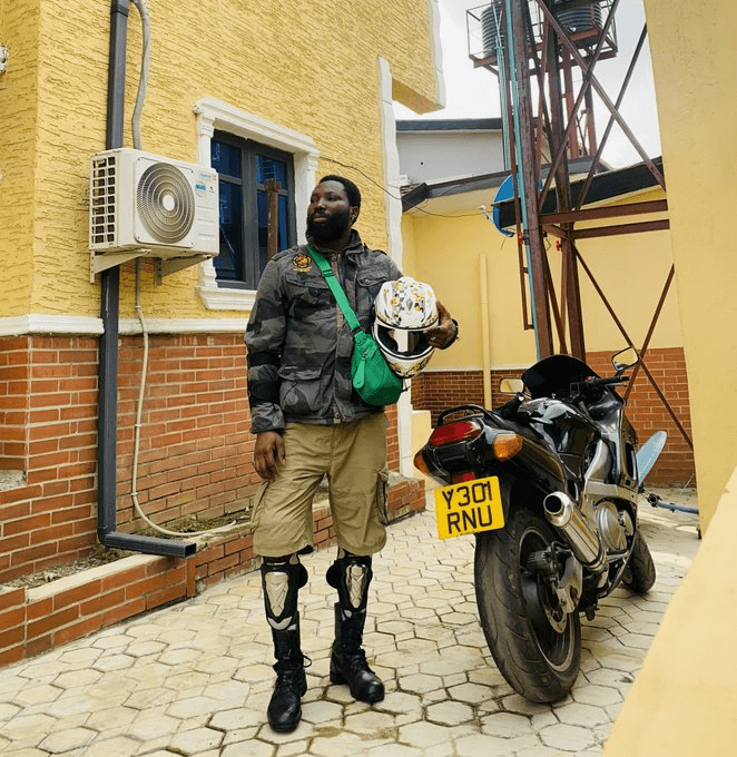 Popular Nigerian biker Onifoto dies in lone Lagos crash