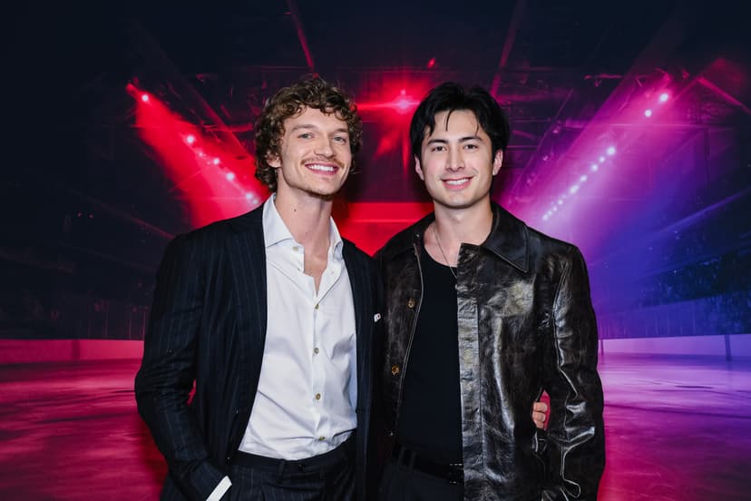 Hudson Williams Skates Onto Connor Storrie’s ‘SNL’ Debut In Cameo