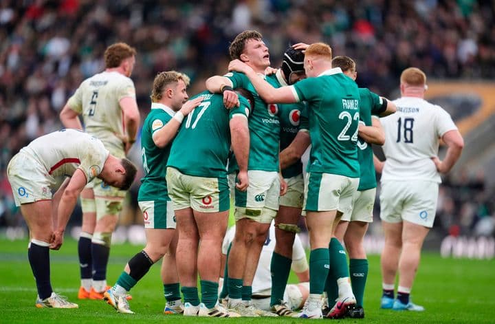 Ireland Rugby Team's Triple Crown Win as a Launchpad