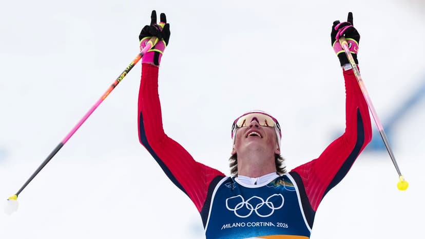 Johannes Høsflot Klæbo Returns Home for Gold Celebration