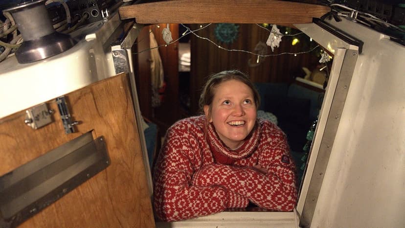 Woman Moves Home Onto Water, Reflecting New Living Trends