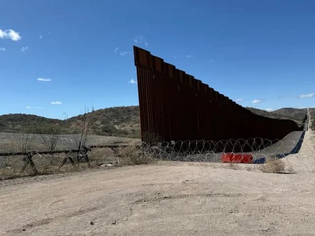 Reporter's Notebook: At the End of the Wall and US Military Camp