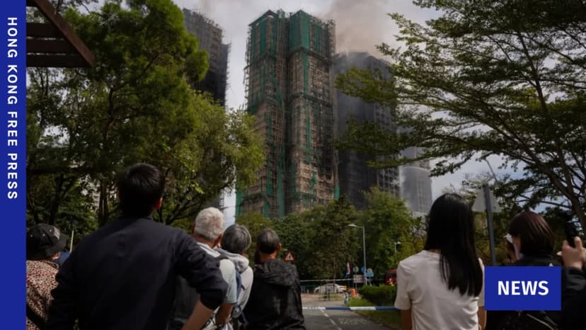 Hong Kong Government Expected to Announce Resettlement Plan for Fire-Hit Estate