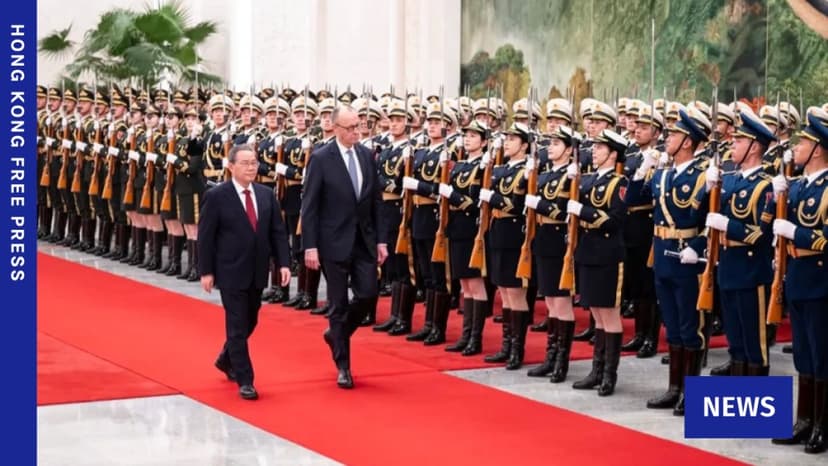 German politician Merz visits China to deepen economic cooperation