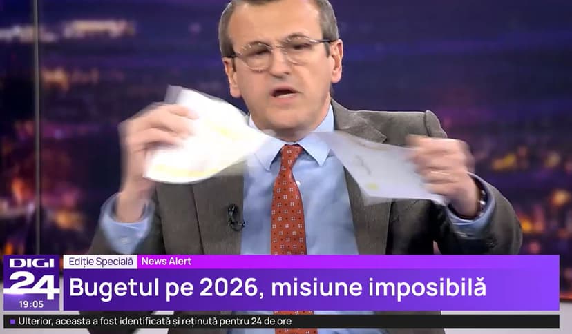 Romanian Professor Tears Up PhD Diploma in Protest Against Government Measures