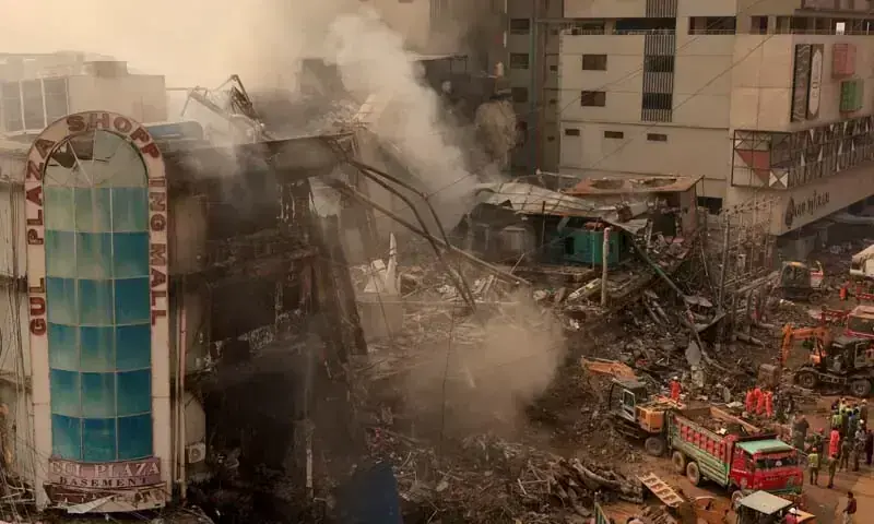 Volunteer fireman recounts daring rescue of 11 from Gul Plaza