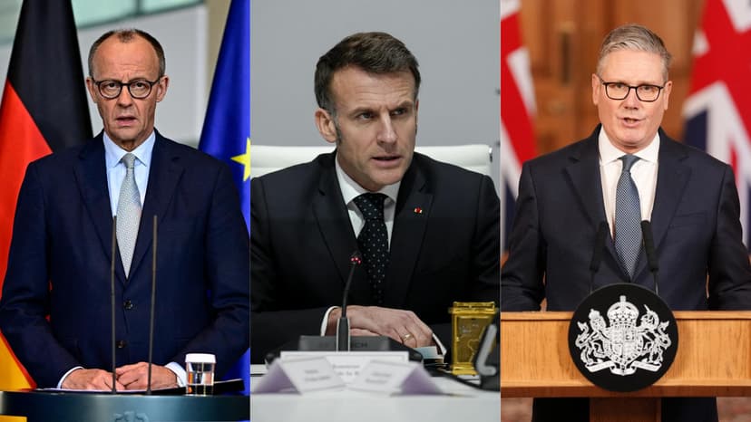 Joint communiqué from Germany, France, Britain targeting Iran