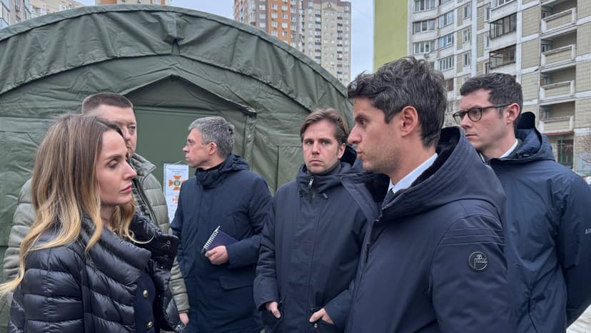 À Kiev, Gabriel Attal propose une adhésion rapide mais progressive de l’Ukraine à l’UE