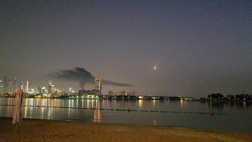 00h. Iranian attack hits Dubai airport