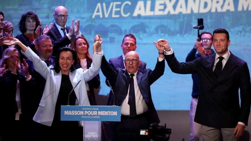 Bardella Campaigns in Menton for 2026 Municipal Elections, Hopes for RN Wave