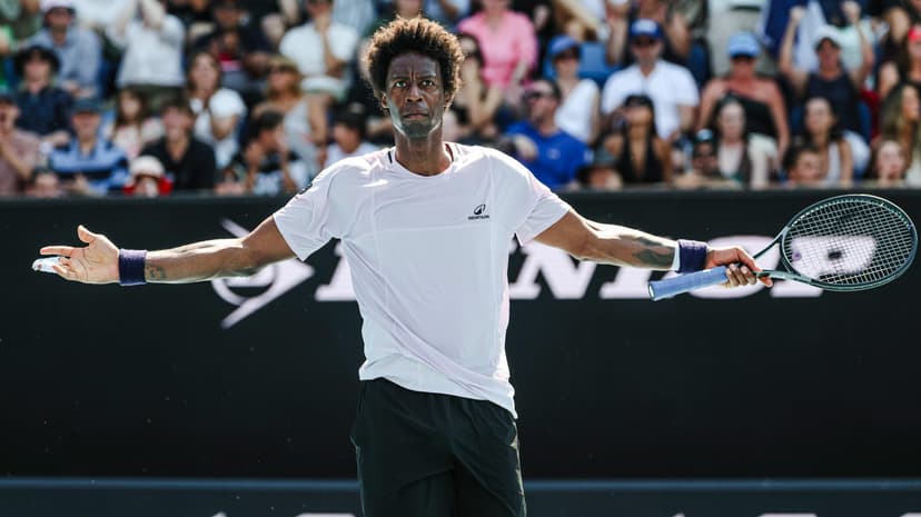 Tennis : sans succès depuis Wimbledon il y a 8 mois, Gaël Monfils devient le plus vieux Français vainqueur sur le circuit ATP