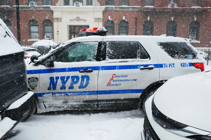 New York Police Investigate Snowball Attack on Officers