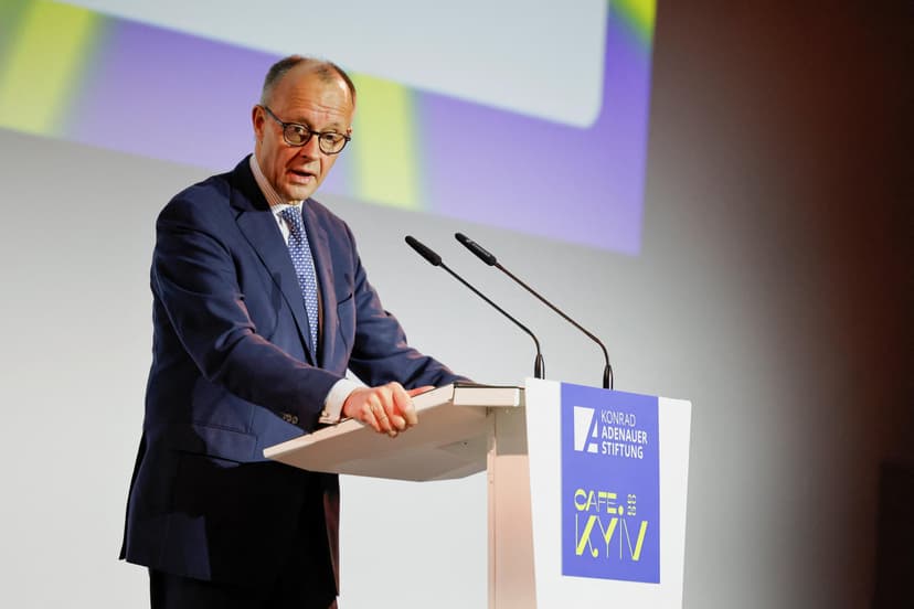 Merz denounces Putin's Russia's "barbarism", 4 years after the invasion of Ukraine