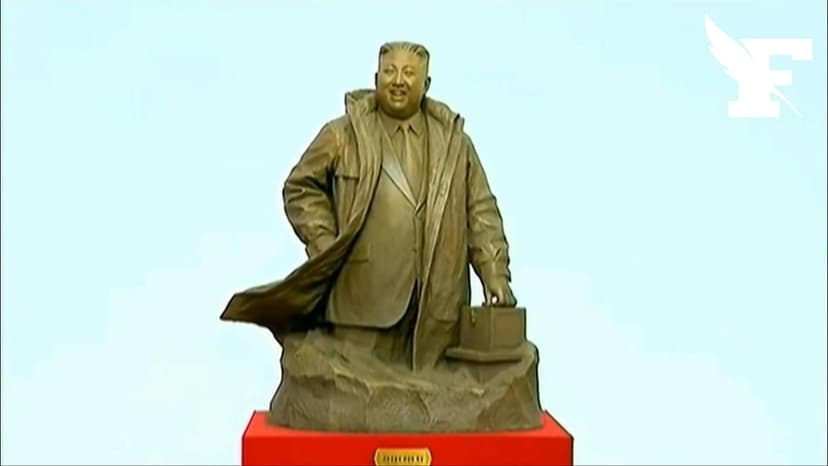 North Korea Unveils First Statue of Kim Jong-un