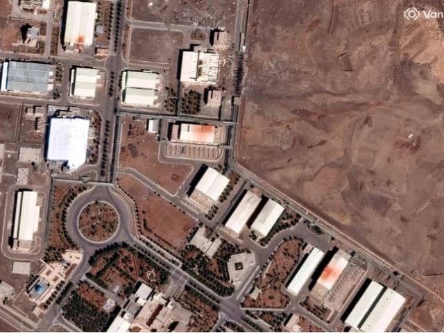 Satellite imagery shows apparent attack on Iranian nuclear site, report says