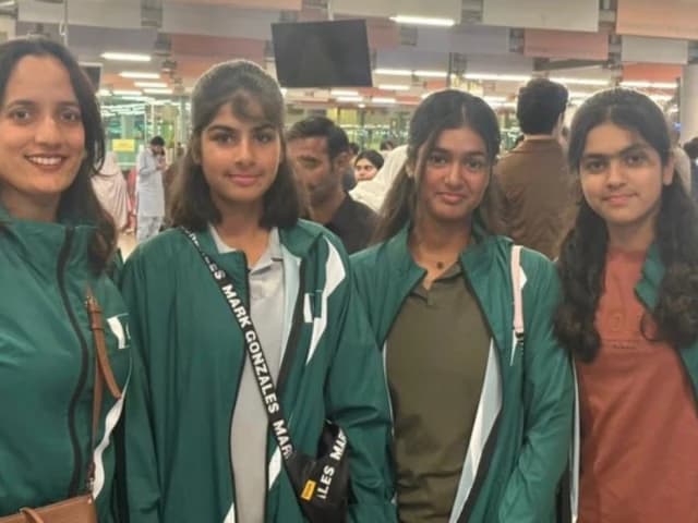 Pak 14&under girls’ tennis team departs for Asia Oceania Pre-Qualifiers in Vietnam