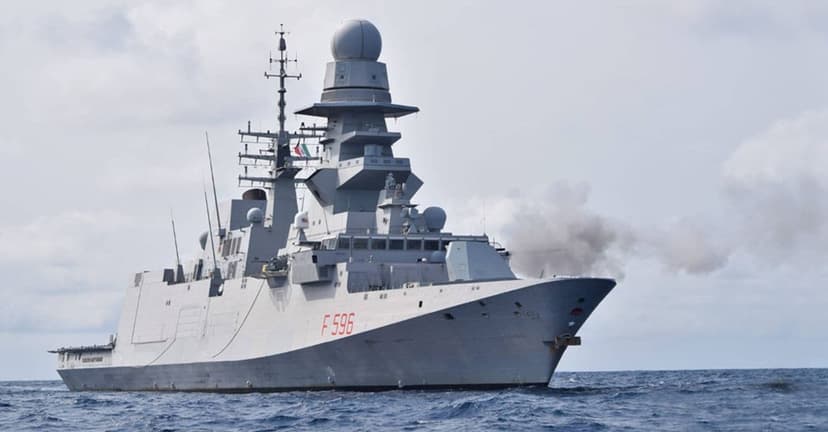 Italy Deploys Frigate Martinengo to Cyprus for Defense