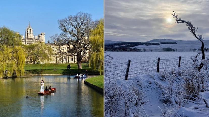 UK Experiences Extreme Weather Fluctuations: Highest Temperature, Snow, and Blood Rain