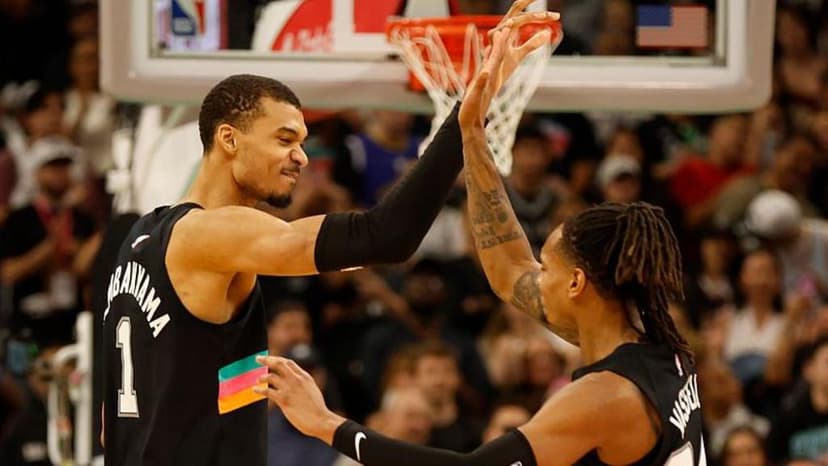 Wembanyama stars in 25-point San Antonio fightback