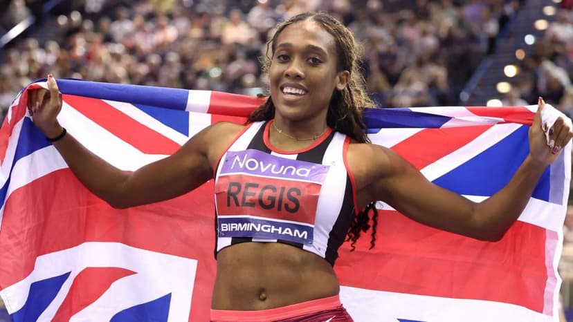 Renee Regis Wins UK Athletics Indoor 200m Title