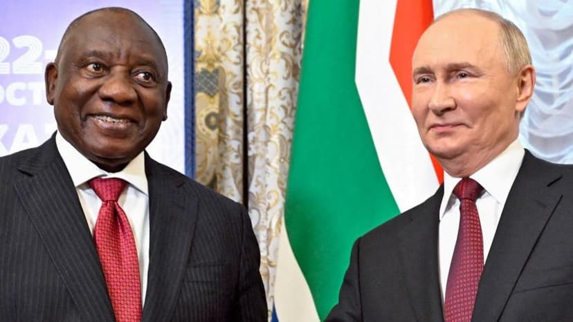 Ramaphosa thanks Putin for release of South Africans lured into Russia-Ukraine war