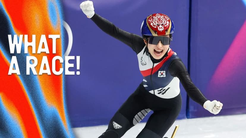 South Korea Wins 3000m Relay Gold; Italy's Fontana Makes Olympic History