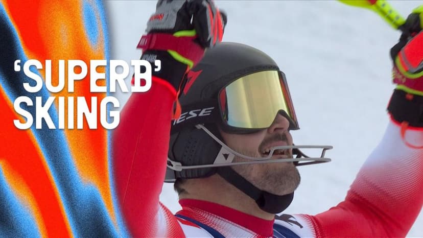 Loic Meillard Wins Men's Slalom Gold for Switzerland