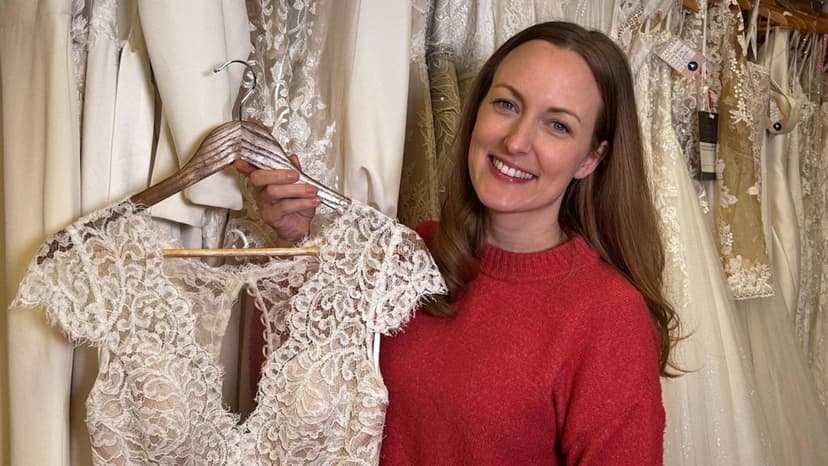 Would you say yes to a second-hand wedding dress?