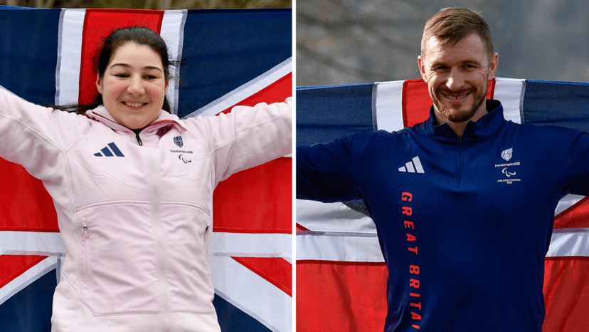 Ski duo named GB's Winter Paralympics flagbearers