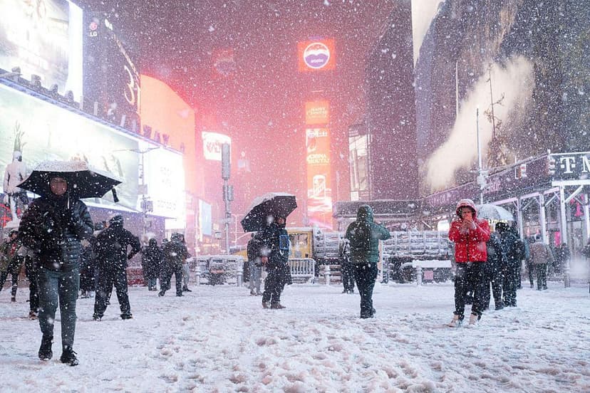 Massive 'Bomb Cyclone' Winter Storm Hits Northeastern US
