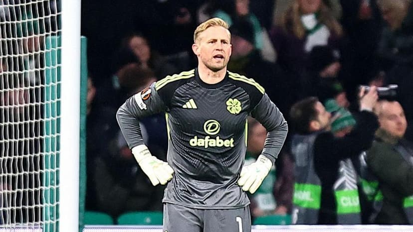 Schmeichel in spotlight after night of gloom for Celtic