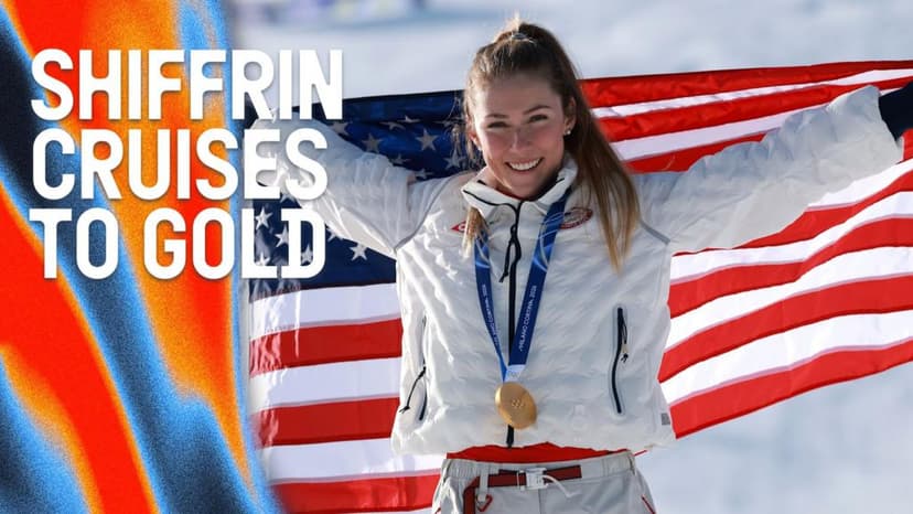 Mikaela Shiffrin Wins Third Olympic Gold in Slalom