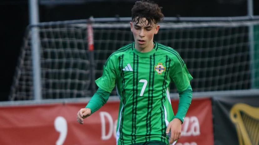 UK's youngest senior footballer Atherton switches from NI to Republic of Ireland