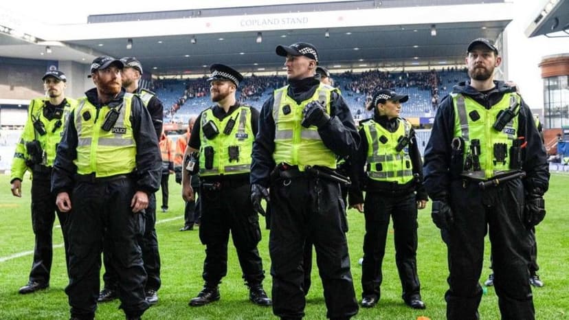 Rangers 'unequivocally condemn' Old Firm fan disorder