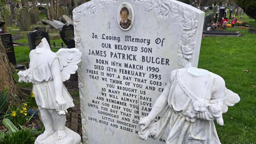 Donations of £15k over James Bulger's grave damage