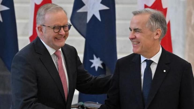 Global order is 'breaking down', Carney tells Australian parliament