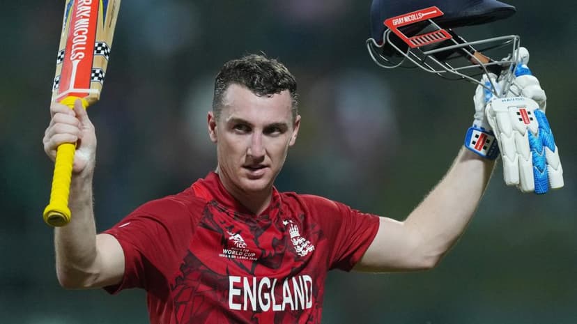 Stunning Brook century leads England into T20 World Cup semis