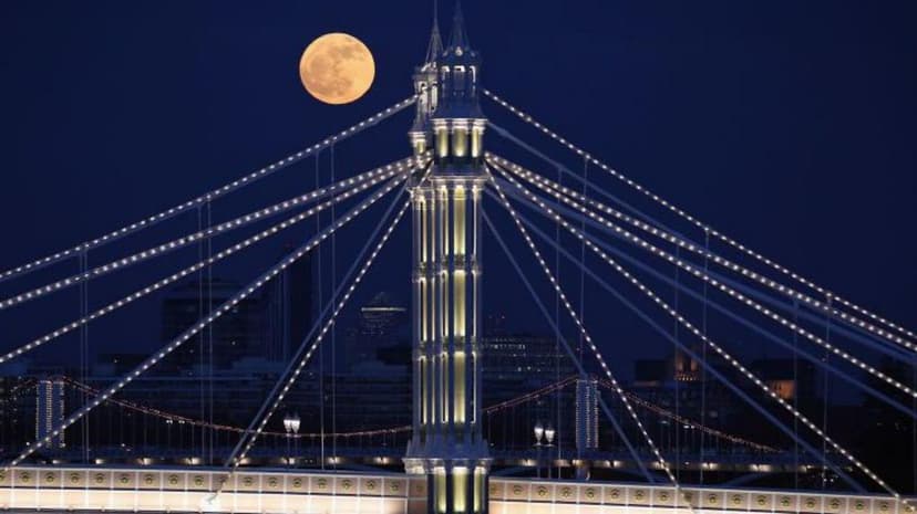 First full Moon of spring rises in UK skies this week