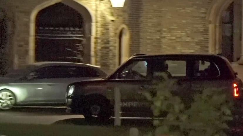 Watch: Lord Mandelson arrives at home after being released on bail